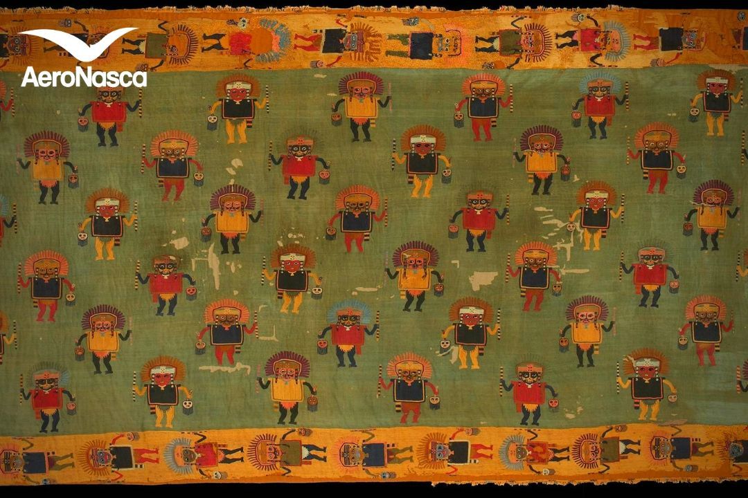 Cultura Nazca Estampado de la Cultura Nazca