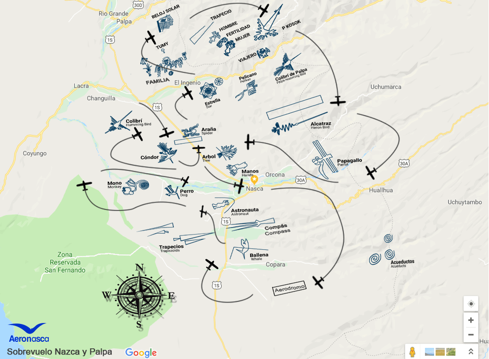 Sobrevuelo Nazca y Palpa