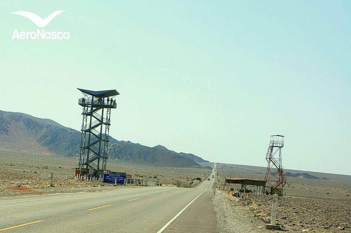 Nazca Lines Tower 🗼 New Nazca Lines Tower next to the old tower.