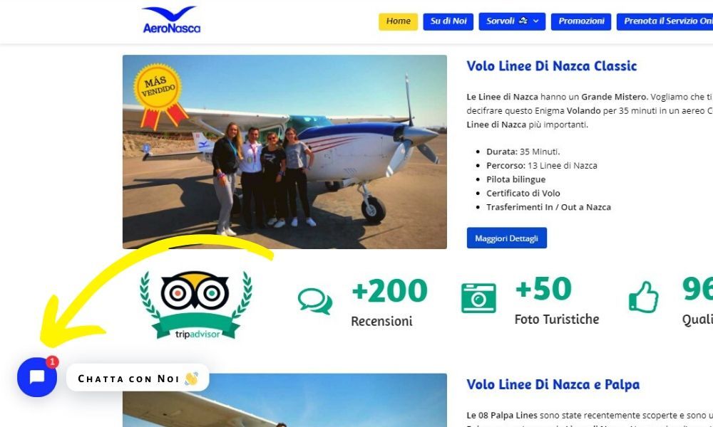 Chatta con AeroNasca